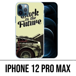 Coque iPhone 12 Pro Max - Back To The Future Delorean