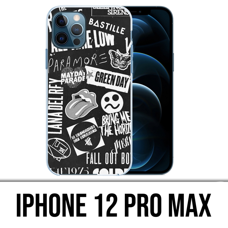 IPhone 12 Pro Max Case - Rock Badge