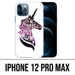 Funda para iPhone 12 Pro Max - Sé un unicornio majestuoso