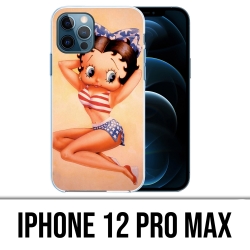 Coque iPhone 12 Pro Max - Betty Boop Vintage