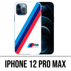 Coque iPhone 12 Pro Max - Bmw M Performance Blanc
