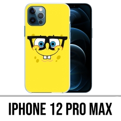 Coque iPhone 12 Pro Max - Bob Éponge Lunettes