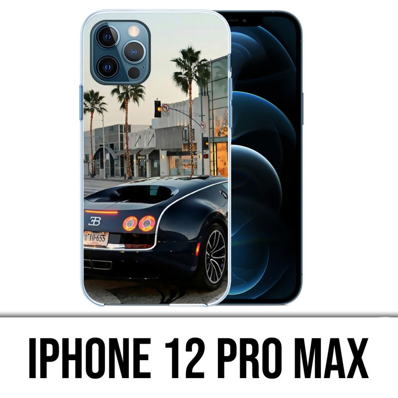 Coque iPhone 12 Pro Max - Bugatti Veyron City