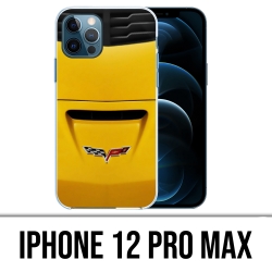 Custodia per iPhone 12 Pro Max - Cappuccio Corvette