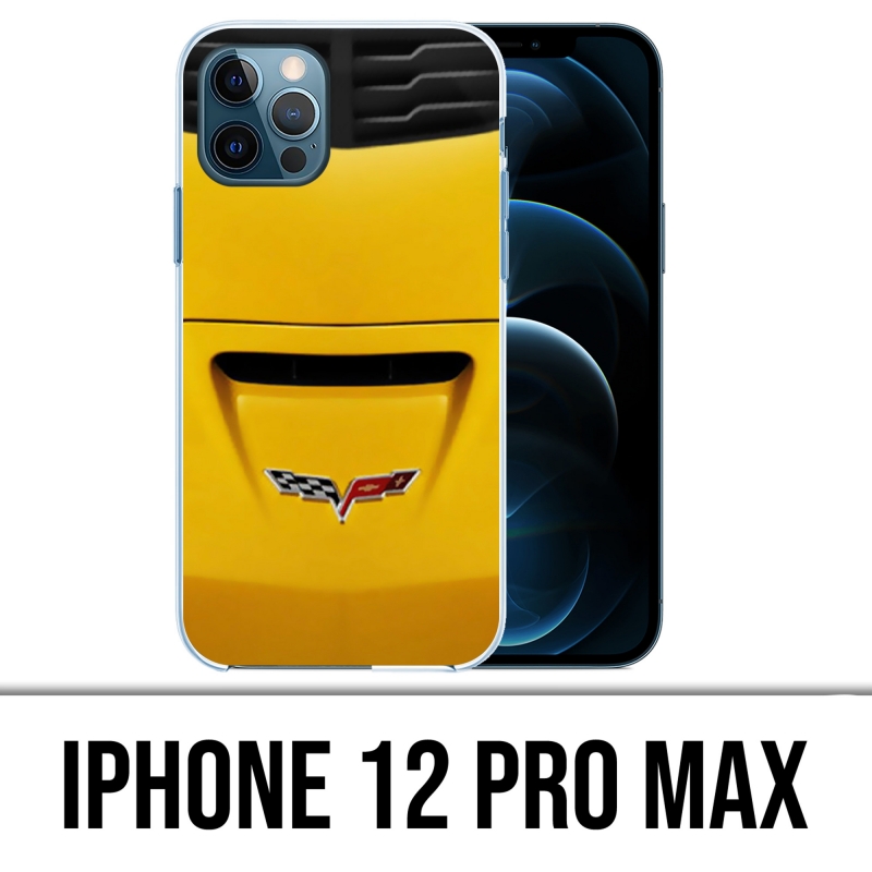 Coque iPhone 12 Pro Max - Capot Corvette