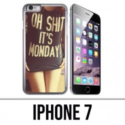 Custodia per iPhone 7 - Oh Merda Monday Girl