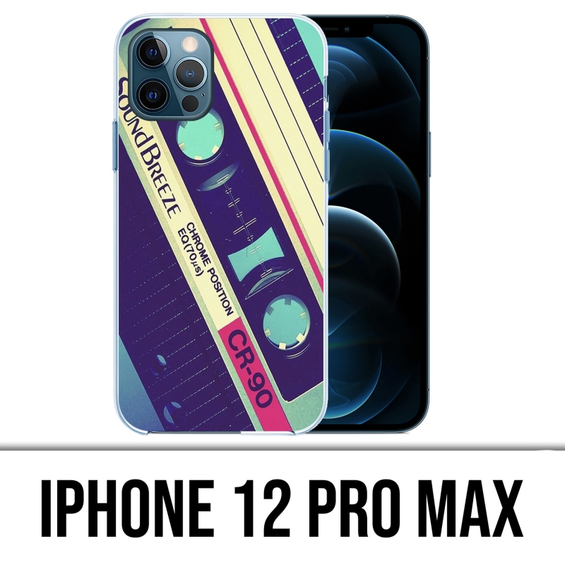 Custodia per iPhone 12 Pro Max - Audio cassetta Sound Breeze