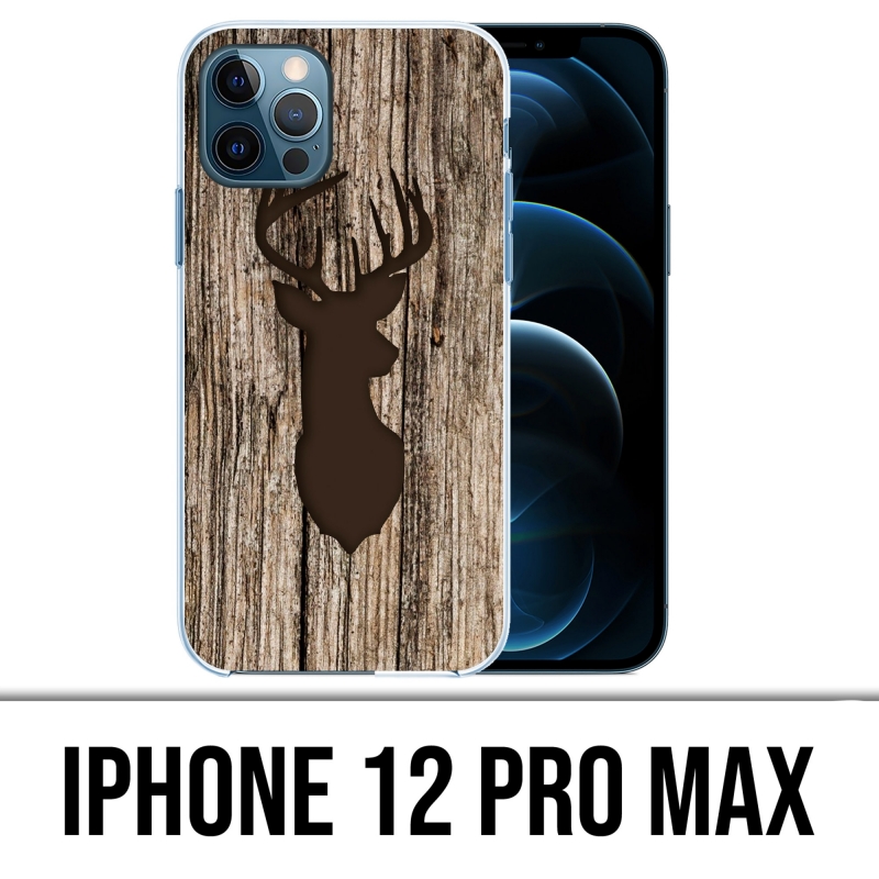 Funda para iPhone 12 Pro Max - Wood Deer