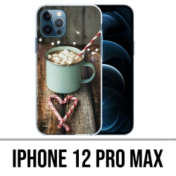 Coque iPhone 12 Pro Max - Chocolat Chaud Marshmallow