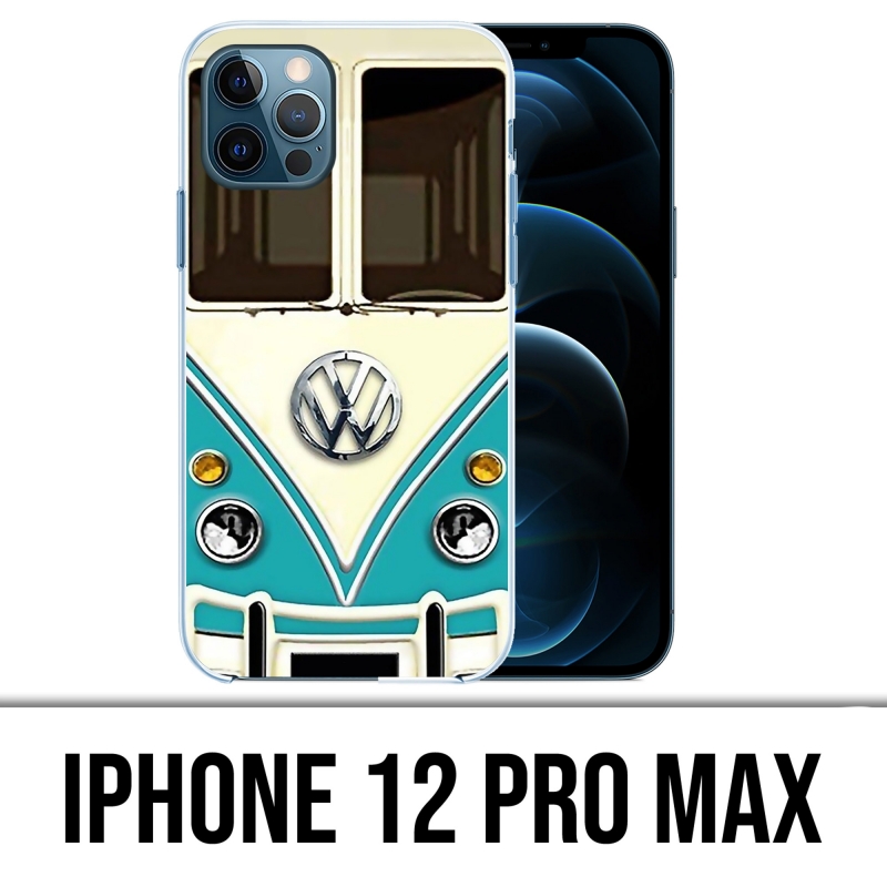 Funda para iPhone 12 Pro Max - Vintage Volkswagen VW Bus