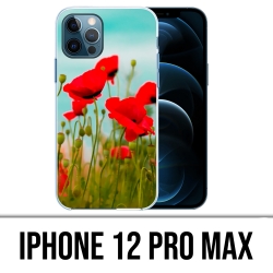 Coque iPhone 12 Pro Max - Coquelicots 2