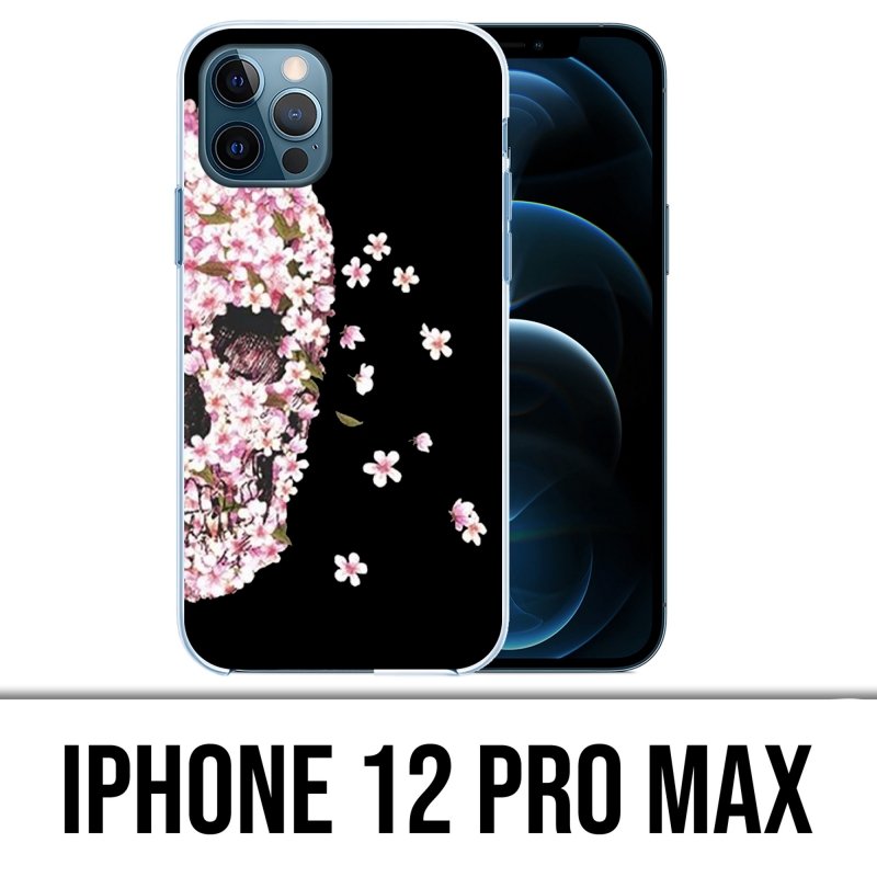 Coque iPhone 12 Pro Max - Crane Fleurs