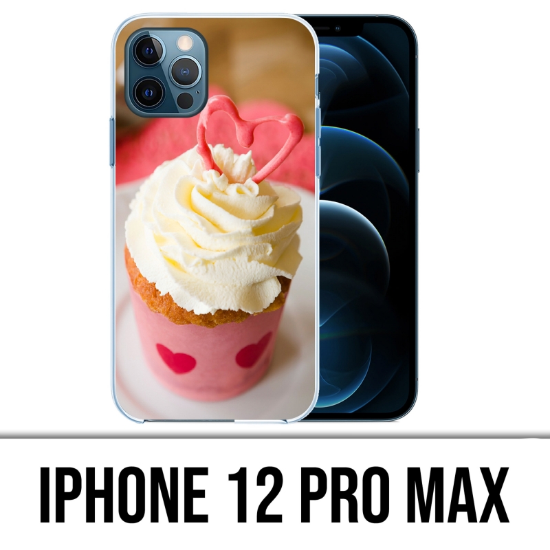 Coque iPhone 12 Pro Max - Cupcake Rose
