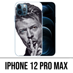 Custodia per iPhone 12 Pro Max - David Bowie Hush