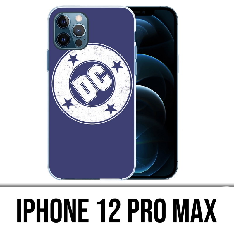Funda para iPhone 12 Pro Max - Dc Comics Vintage Logo