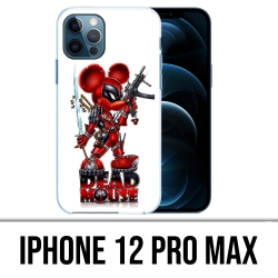 Custodia per iPhone 12 Pro Max - Deadpool Mickey