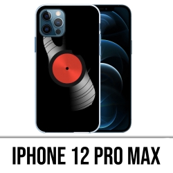 Coque iPhone 12 Pro Max - Disque Vinyle