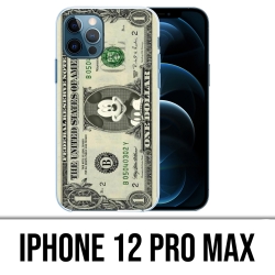 Coque iPhone 12 Pro Max - Dollars Mickey