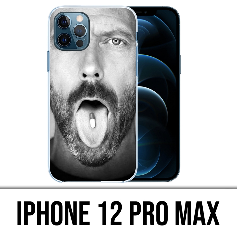 Coque iPhone 12 Pro Max - Dr House Pilule