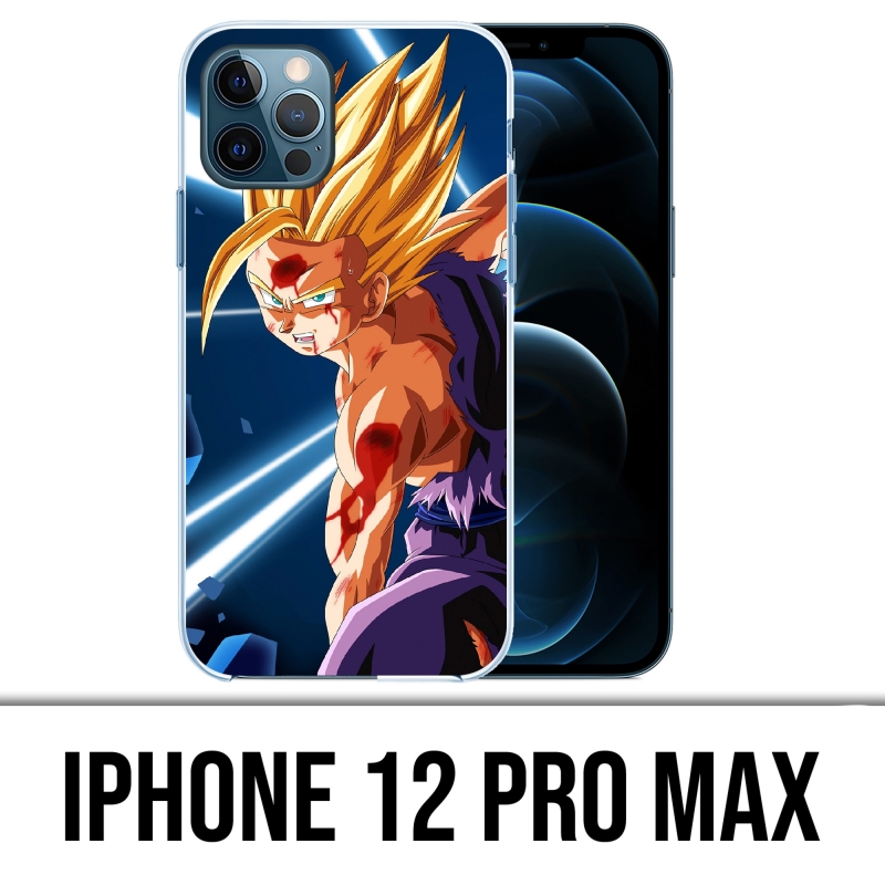 Coque iPhone 12 Pro Max - Dragon Ball Gohan Kameha