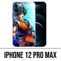 Coque iPhone 12 Pro Max - Dragon Ball Goku Couleur