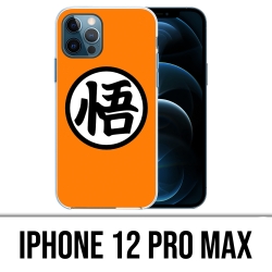 Coque iPhone 12 Pro Max - Dragon Ball Goku Logo