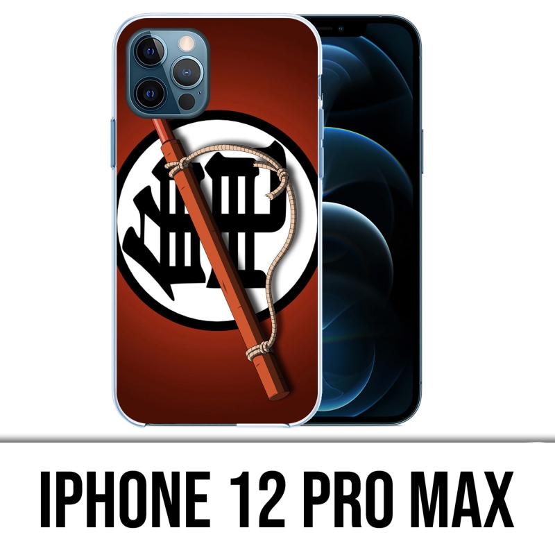 Custodia per iPhone 12 Pro Max - Dragon Ball Kanji