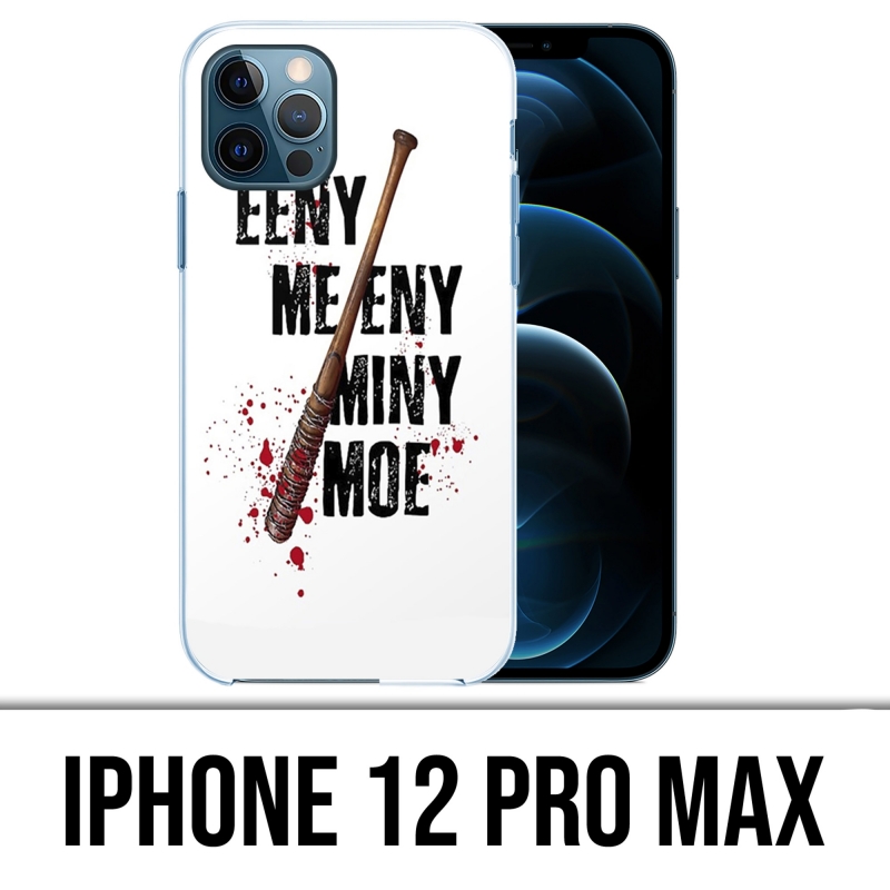 Coque iPhone 12 Pro Max - Eeny Meeny Miny Moe Negan