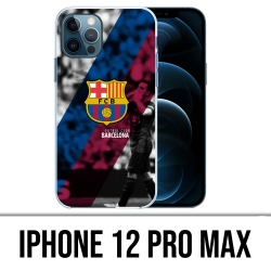 Coque iPhone 12 Pro Max - Football Fcb Barca