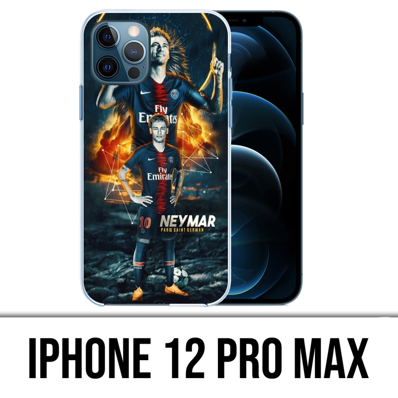 IPhone 12 Pro Max Case - Football Psg Neymar Victoire