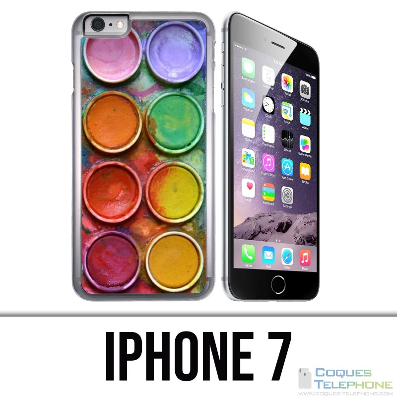 Coque iPhone 7 - Palette Peinture