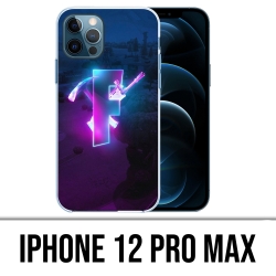 Custodia per iPhone 12 Pro Max - Fortnite Logo Glow