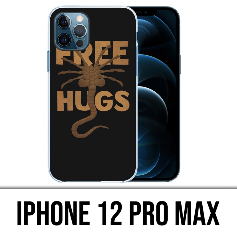 Funda para iPhone 12 Pro Max - Free Hugs Alien