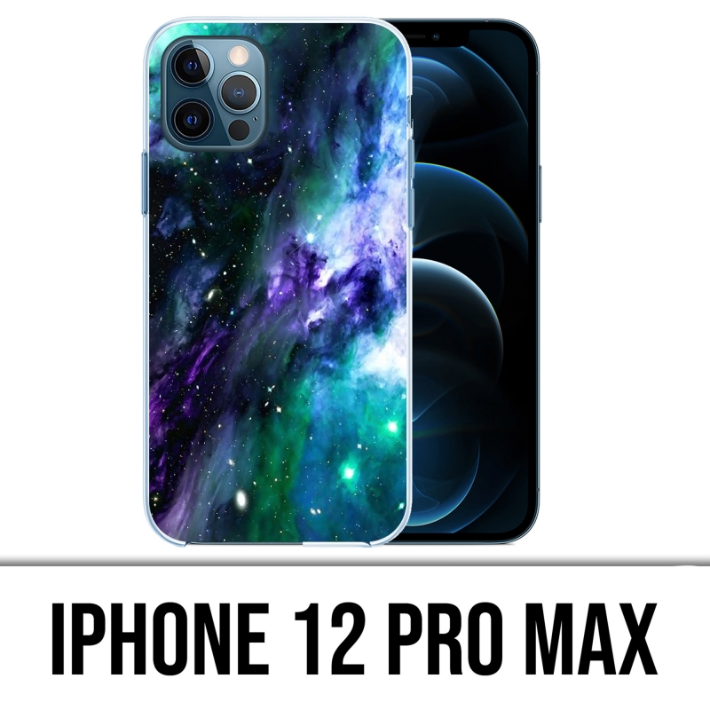Funda para iPhone 12 Pro Max - Azul Galaxy
