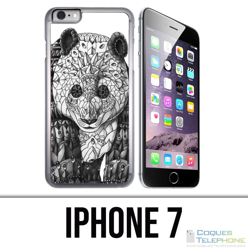 Coque iPhone 7 - Panda Azteque