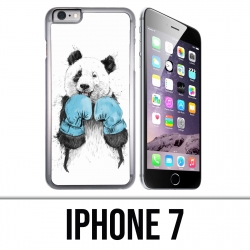 Coque iPhone 7 - Panda Boxe