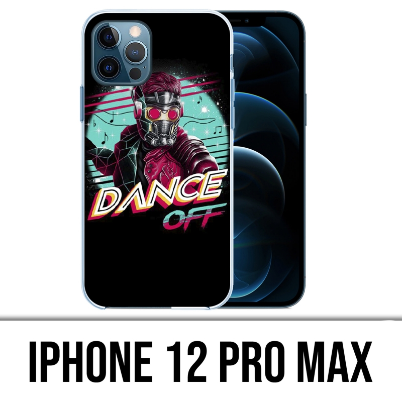 Coque iPhone 12 Pro Max - Gardiens Galaxie Star Lord Dance