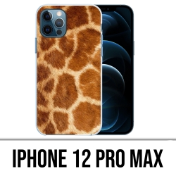 Coque iPhone 12 Pro Max - Girafe Fourrure