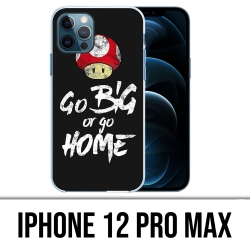 Custodia per iPhone 12 Pro Max - Vai alla grande o vai a casa Bodybuilding
