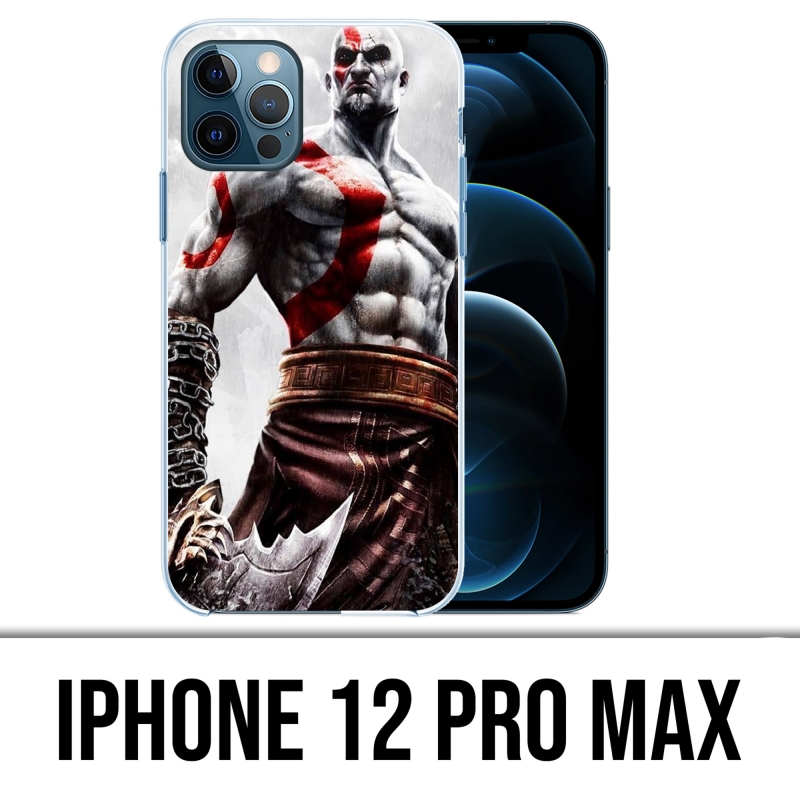 Coque iPhone 12 Pro Max - God Of War 3