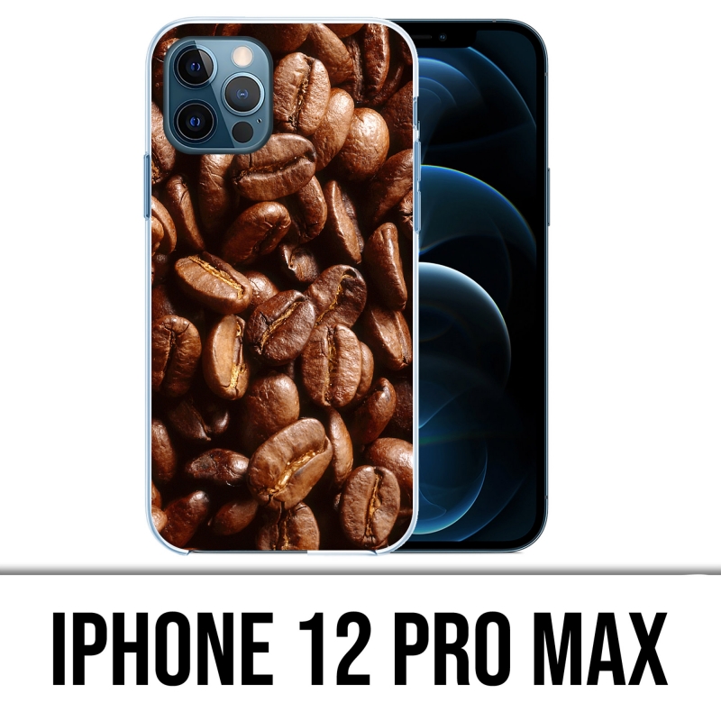 Custodia per iPhone 12 Pro Max - Chicchi di caffè