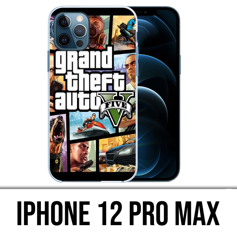 Custodia per iPhone 12 Pro Max - Gta V