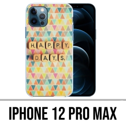 Coque iPhone 12 Pro Max - Happy Days