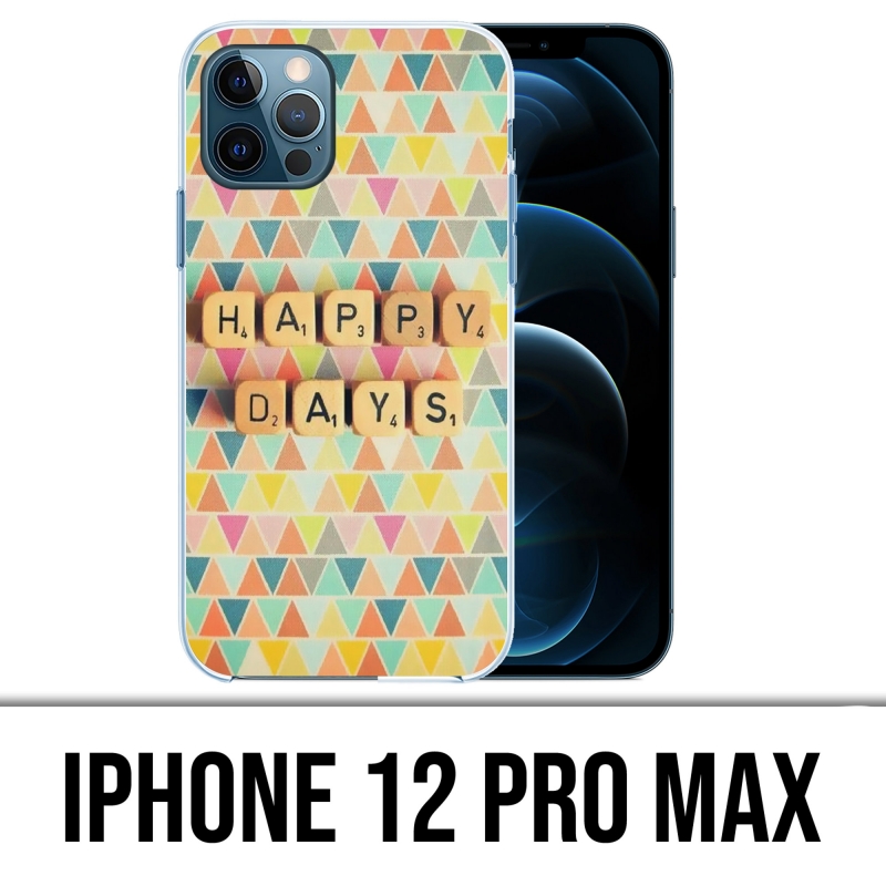 Funda para iPhone 12 Pro Max - Días felices