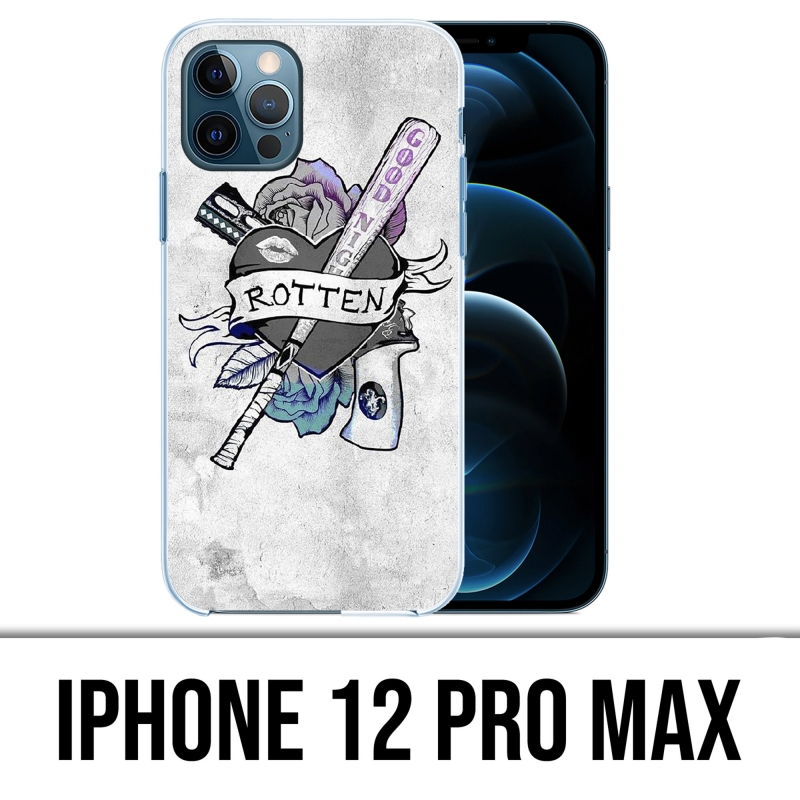 Coque iPhone 12 Pro Max - Harley Queen Rotten
