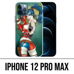 Coque iPhone 12 Pro Max - Harley Quinn Comics