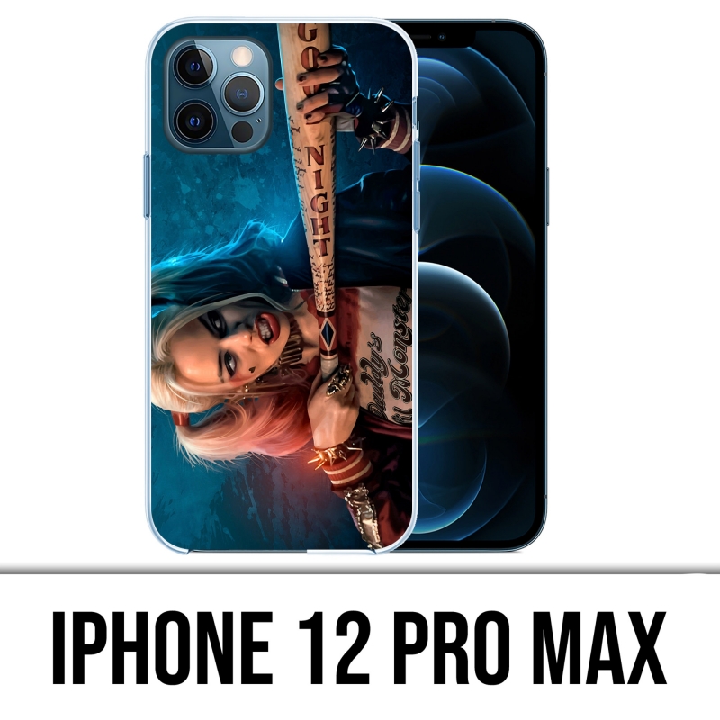 Funda para iPhone 12 Pro Max - Harley-Quinn-Batte
