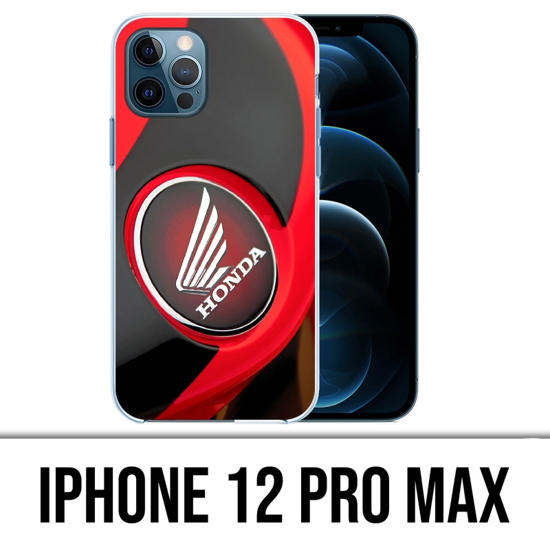 Custodia per iPhone 12 Pro Max - Serbatoio con logo Honda