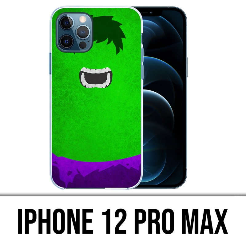 Custodia per iPhone 12 Pro Max - Hulk Art Design