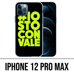 Coque iPhone 12 Pro Max - Io Sto Con Vale Motogp Valentino Rossi